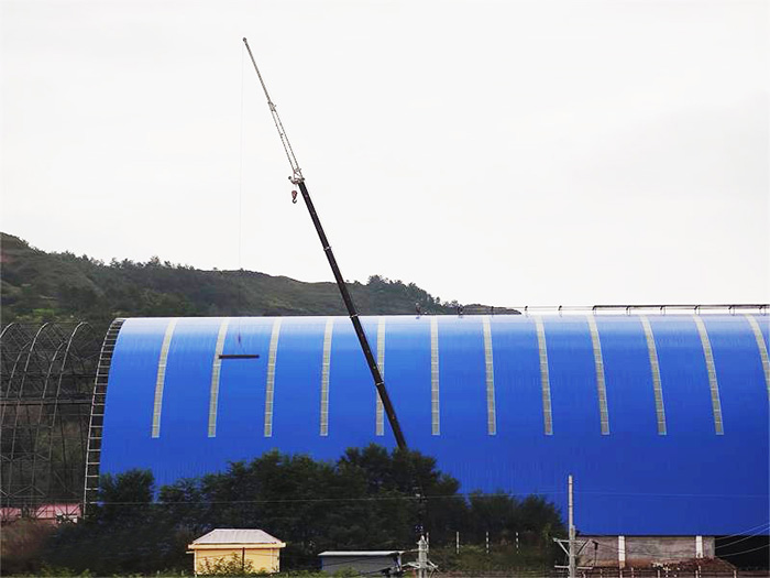 松江煤棚网架工程